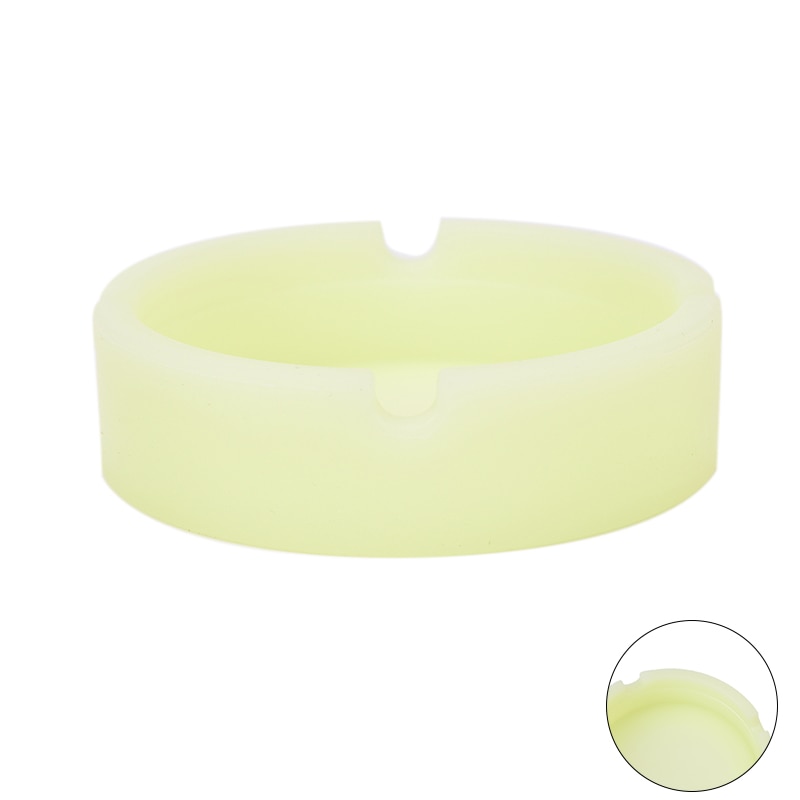 Silicone Ashtray Glow-in-the-Dark Tray