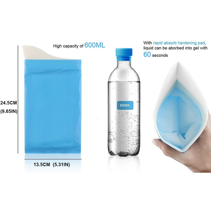 Disposable Urine Bags (20 pcs)