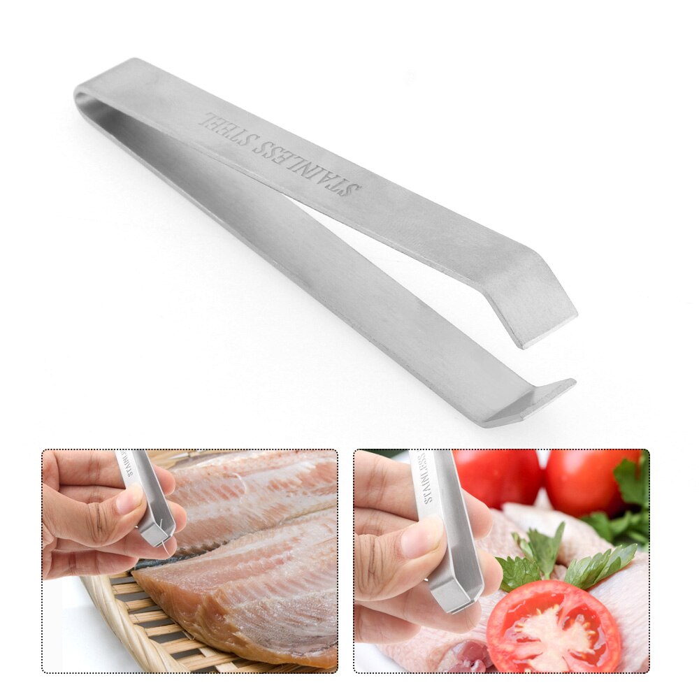 Fishbone Tweezers Stainless Bone Remover