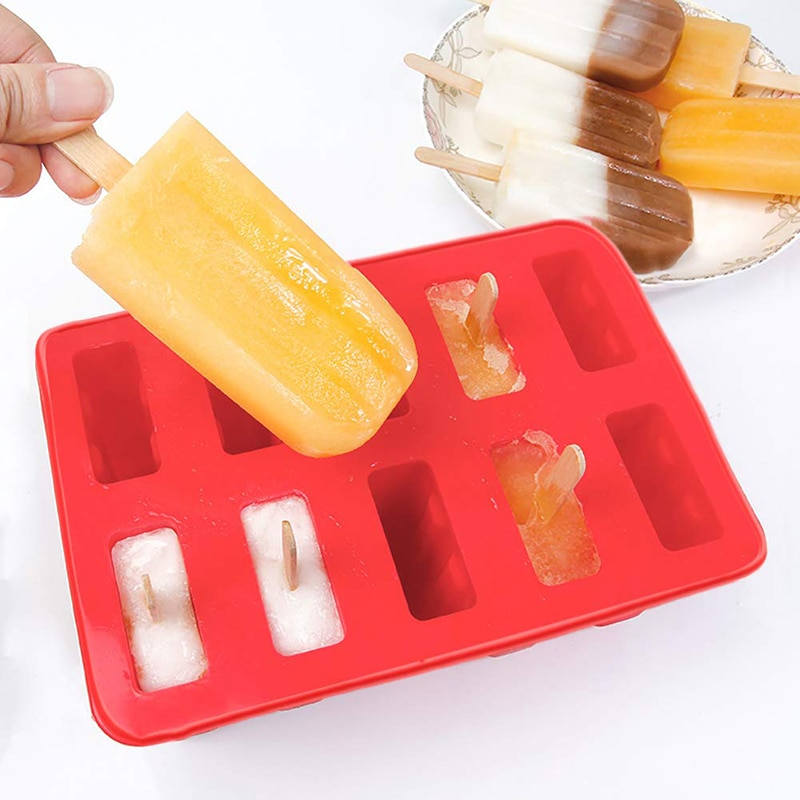 Silicone Popsicle Tray with Lid