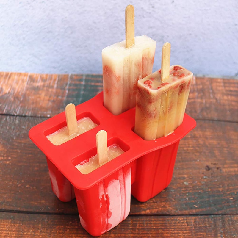 Silicone Popsicle Tray with Lid