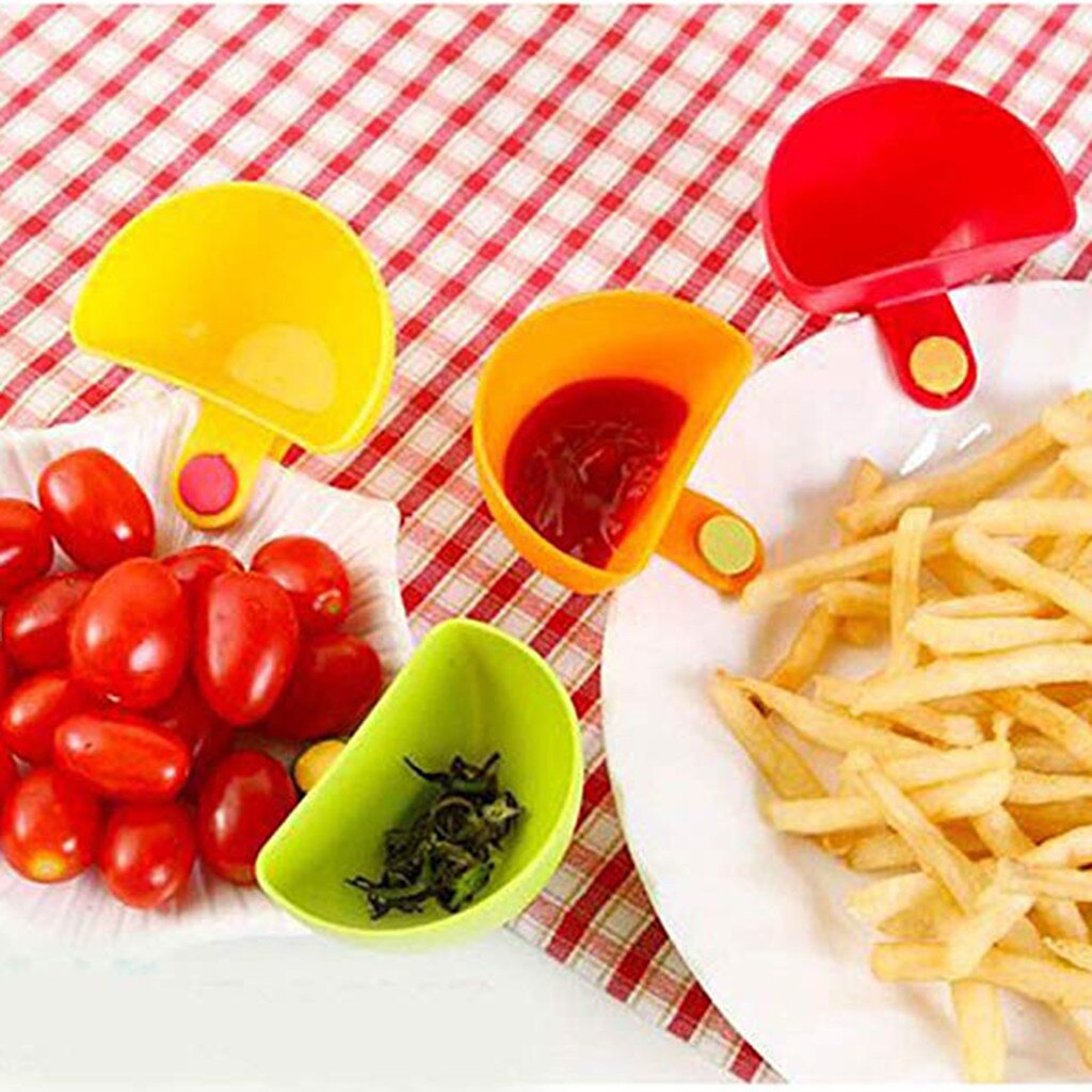 Dip Clip Dipping Sauce Side Container (4 pcs)