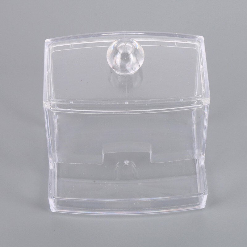 Cotton Bud Holder Clear Acrylic Dispenser