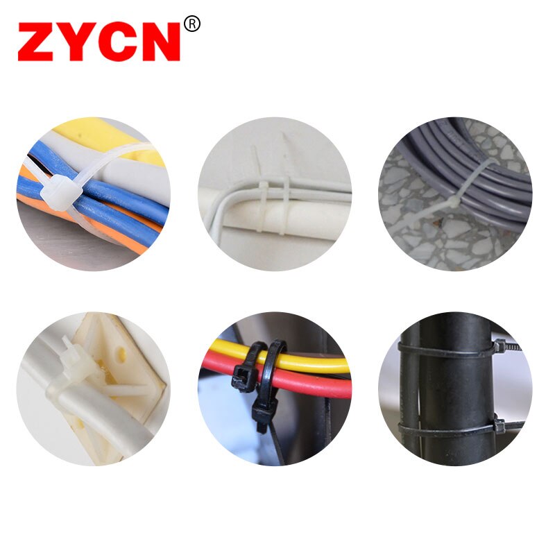 Nylon Cable Ties Wire Wrap (100 pcs)