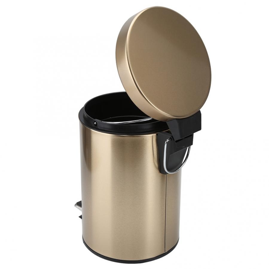 Foot Pedal Trash Can Stainless Bin