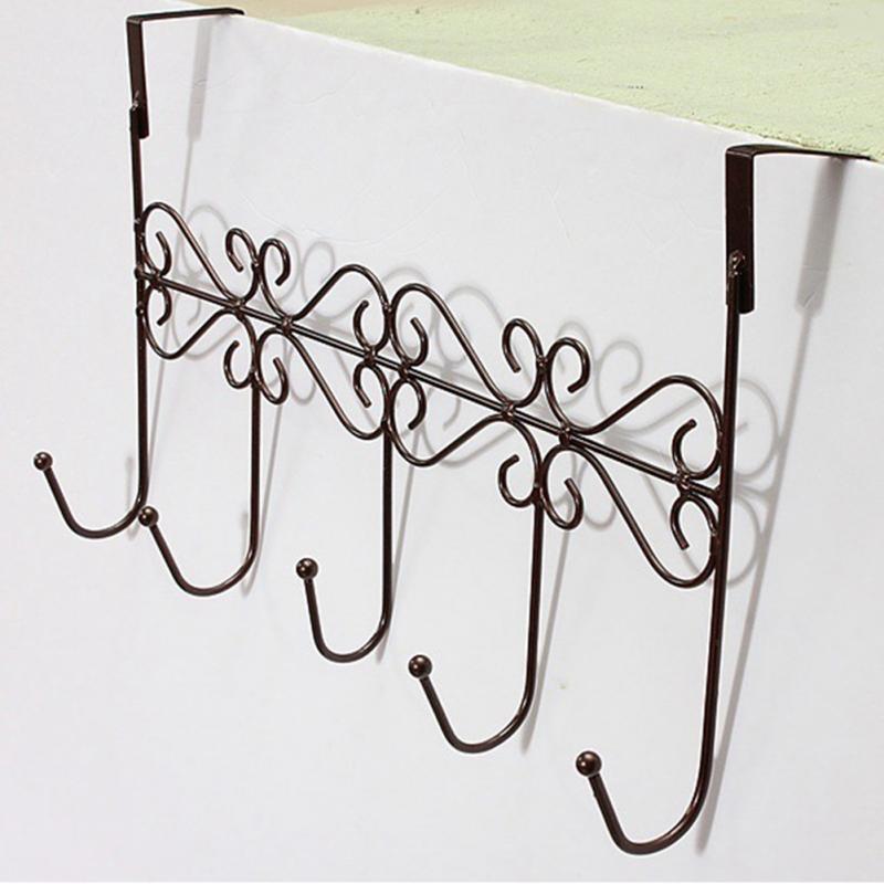 Door Clothes Hanger 5-Hook Clothes Rack