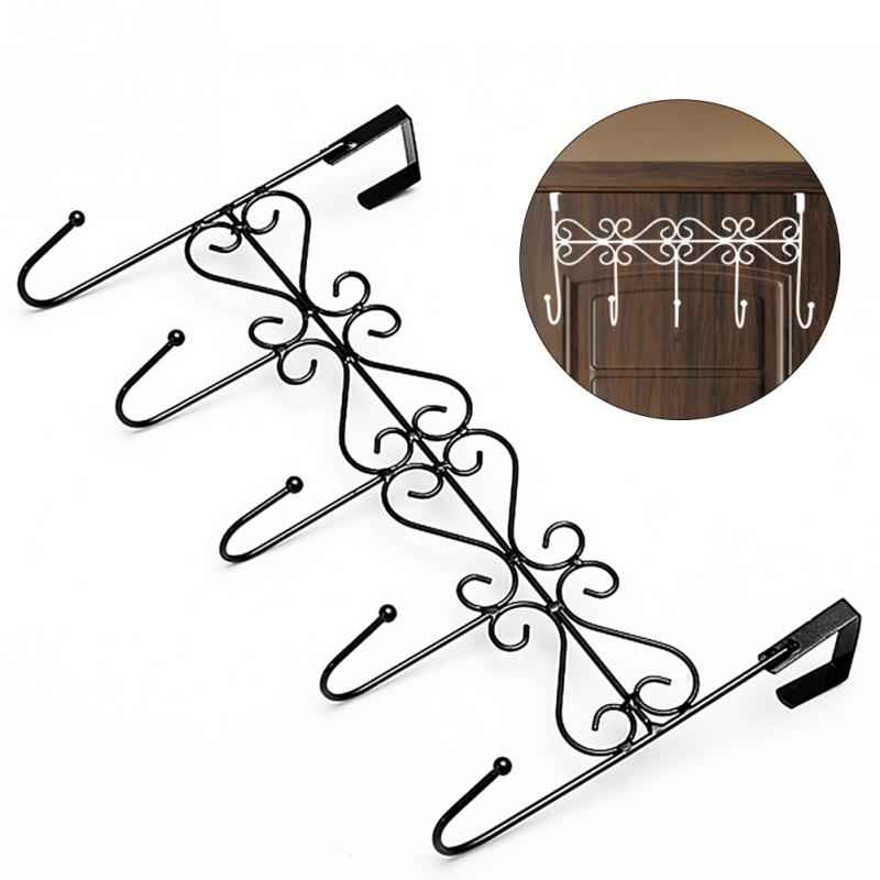 Door Clothes Hanger 5-Hook Clothes Rack