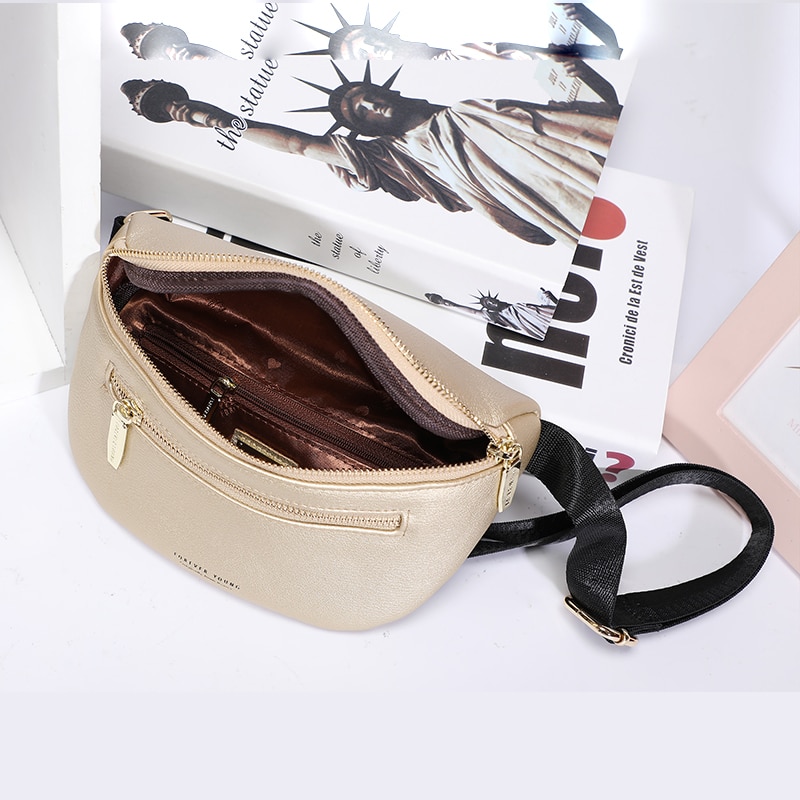 Leather Women Bum Bag Fanny Pack