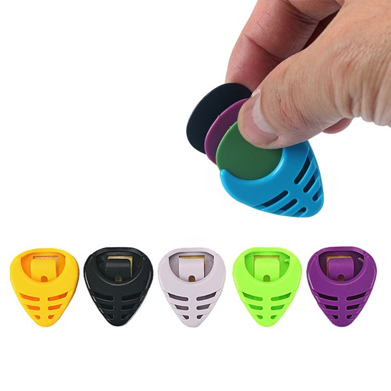 Guitar Pick Holder Plastic Case 