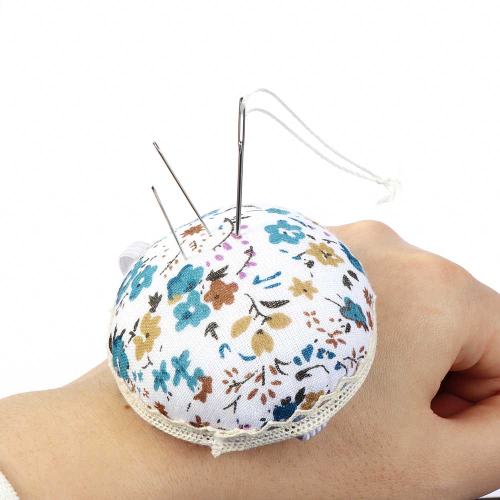 Wrist Pin Cushion Ball Shaped Needle Holder