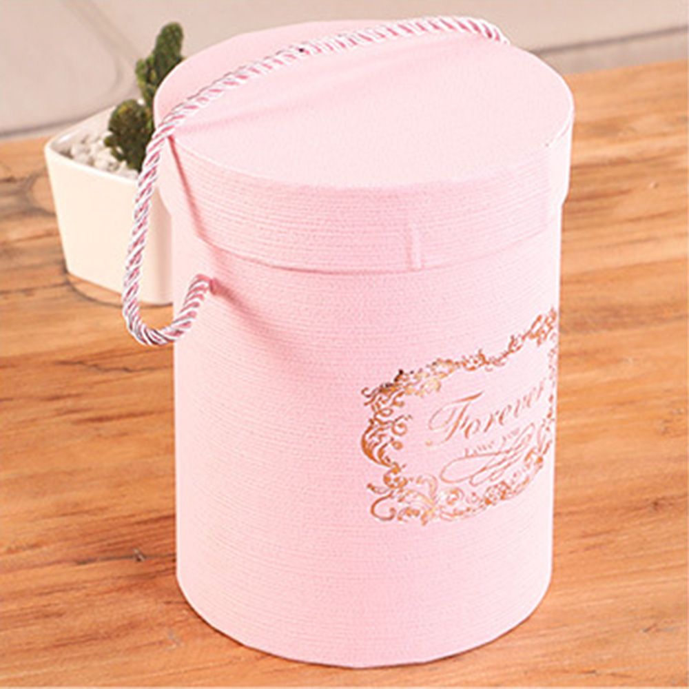 Round Flower Box Paper Packaging