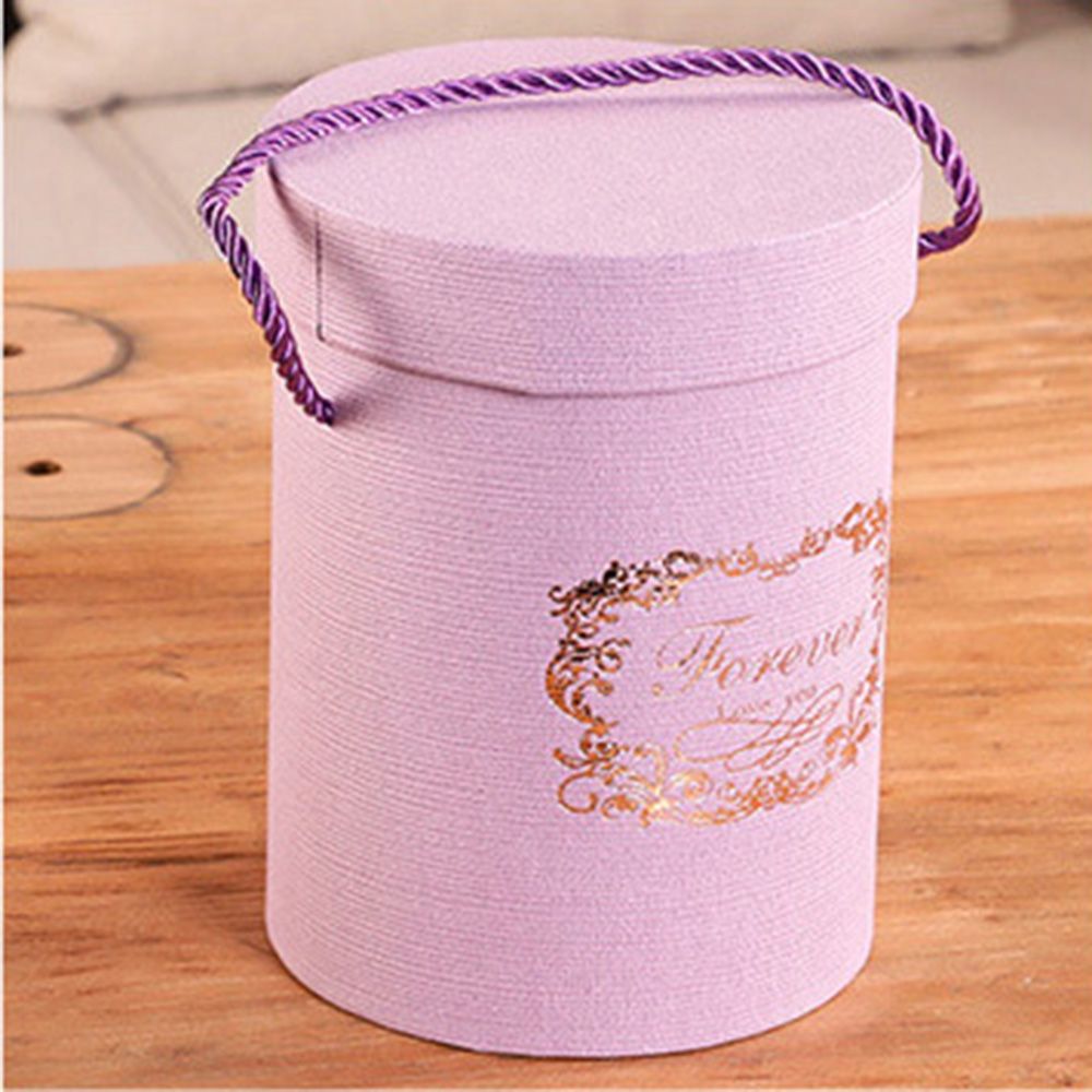 Round Flower Box Paper Packaging