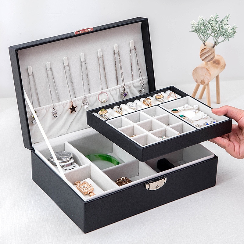 Jewelry Storage Box Portable Case