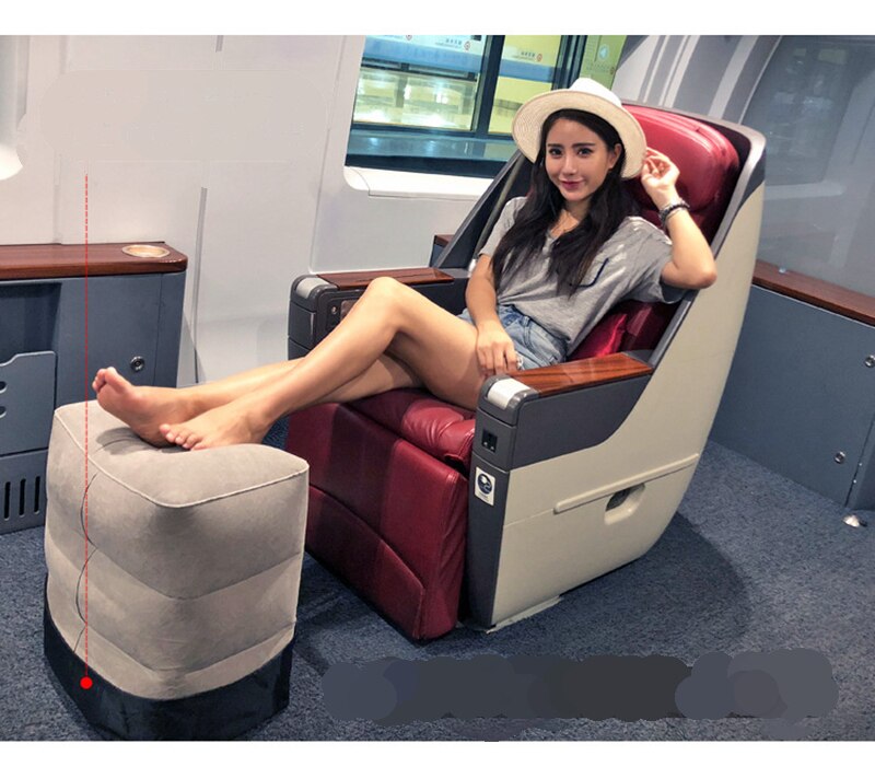 Travel Footrest Inflatable Foot Cushion