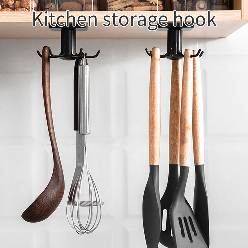 Kitchen Hook Multipurpose Rotating Hanger