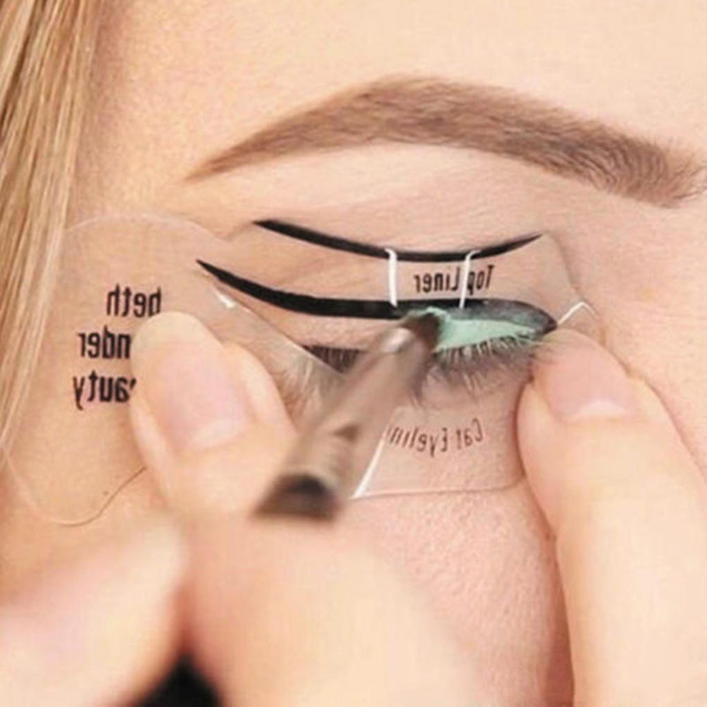 Eyeliner Stencils Makeup Guide (10 PCs)