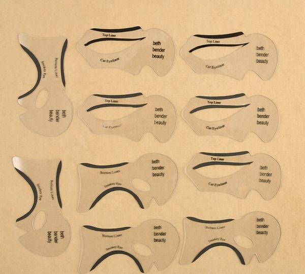 Eyeliner Stencils Makeup Guide (10 PCs)