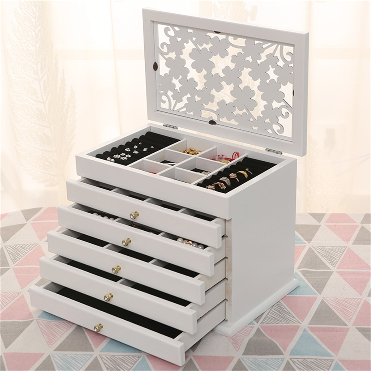 Jewelry Chest Accessories Organizer