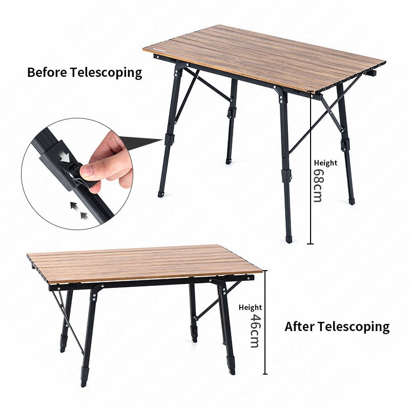 Folding Portable Camping Table