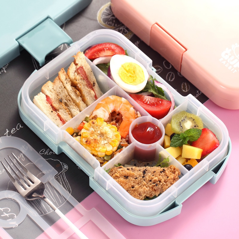 Lunch Box with Compartments