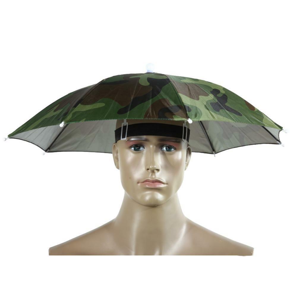 Umbrella Cap Hands-Free Umbrella Hat