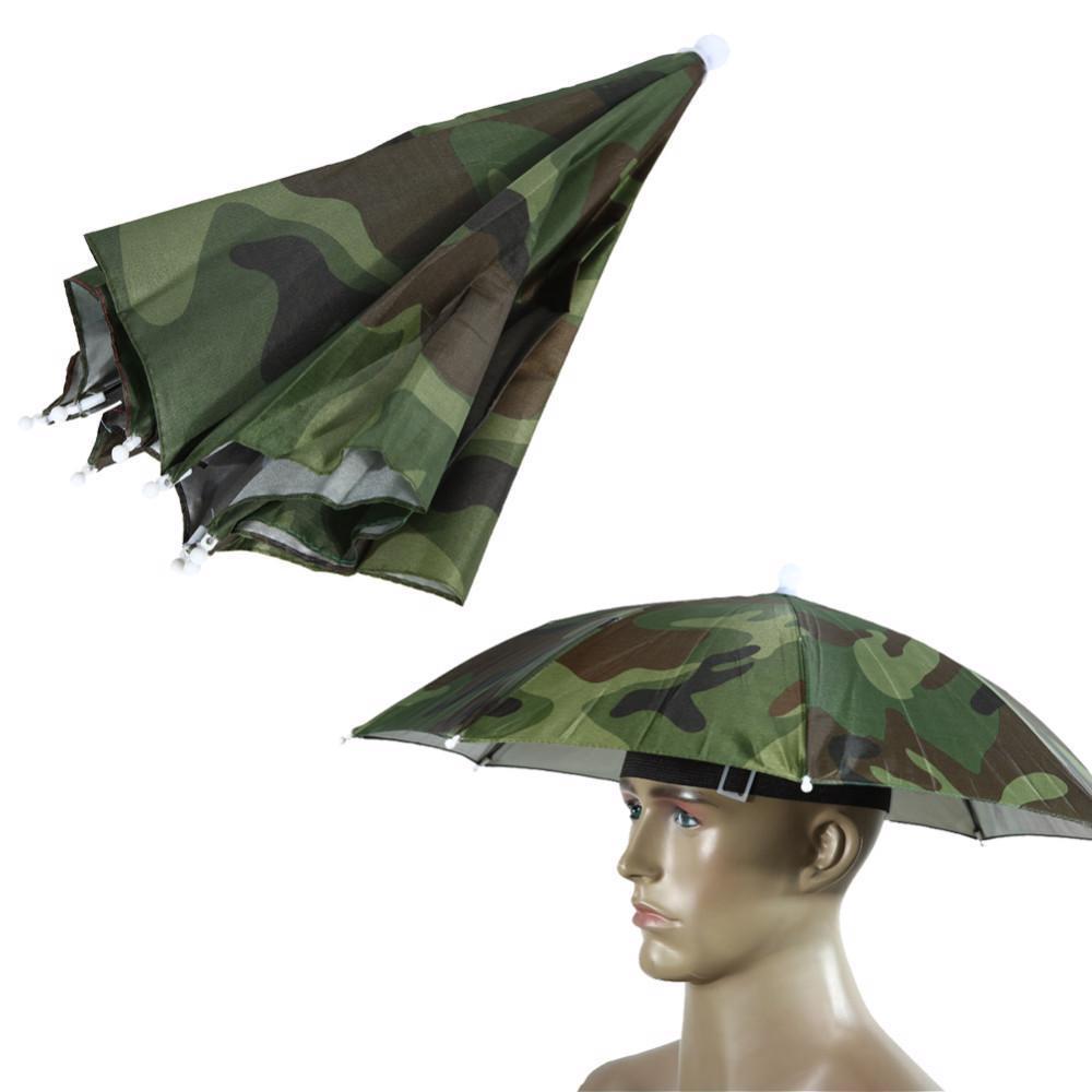 Umbrella Cap Hands-Free Umbrella Hat