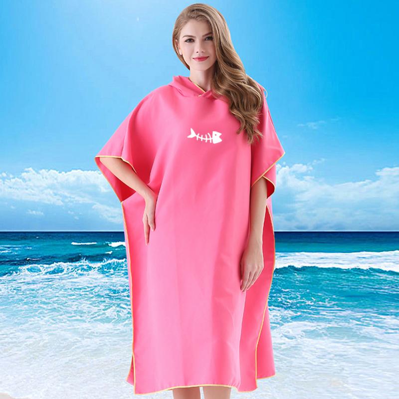 Poncho Towel Hooded Swim Robe