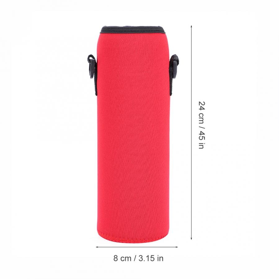 Water Bottle Sleeve with Strap