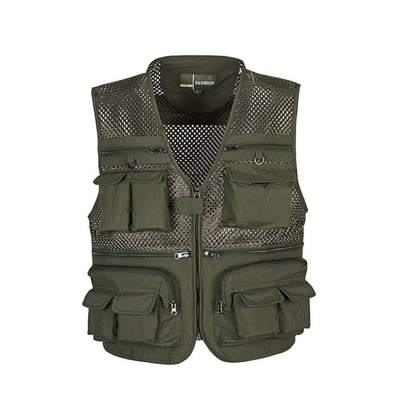 Fisherman Vest Fishing Mesh Jacket