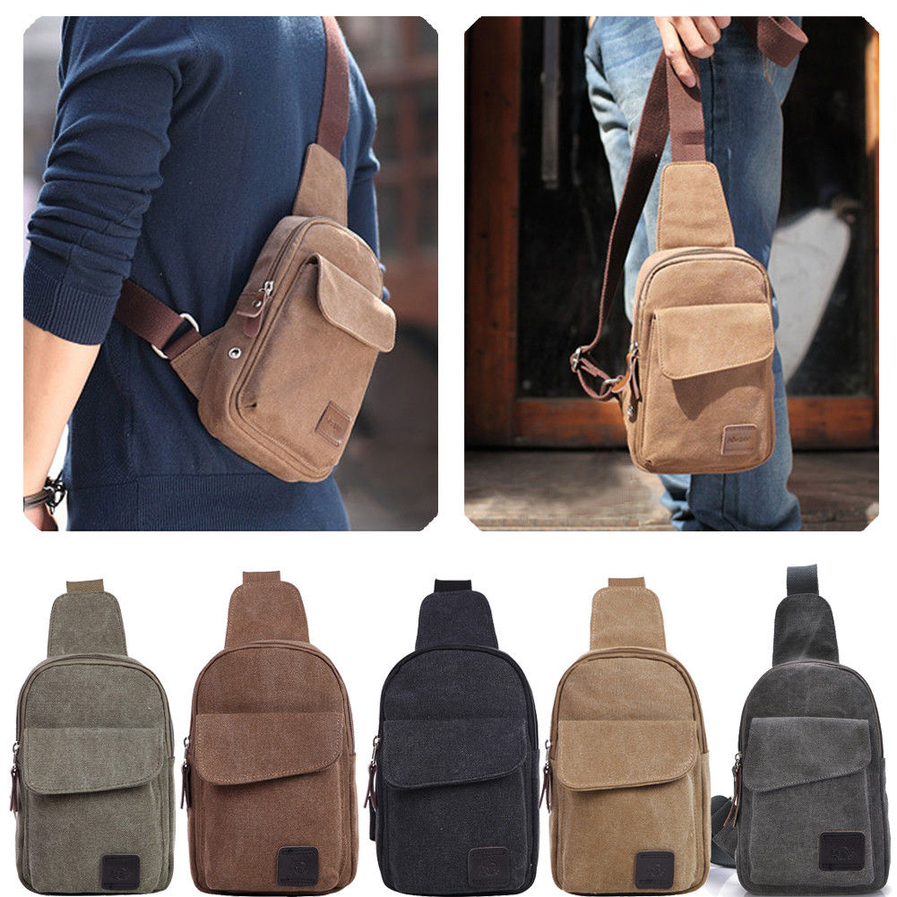 Crossbody Chest Sling Bag for Men