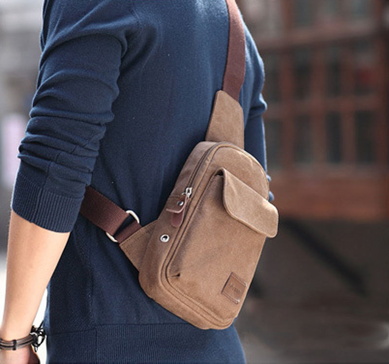 Crossbody Chest Sling Bag for Men