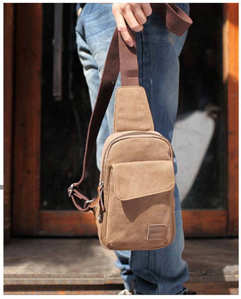 Crossbody Chest Sling Bag for Men