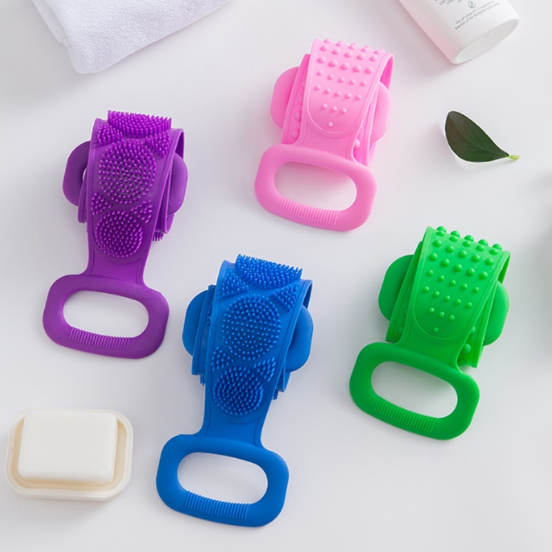 Silicone Back Scrubber Shower Accessory 