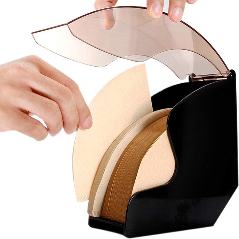 Coffee Filter Holder Plastic Container