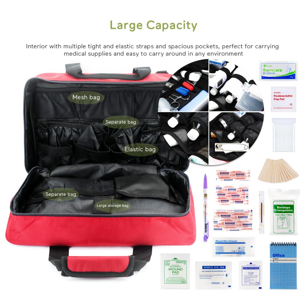 Large Empty Medical Kit Bag