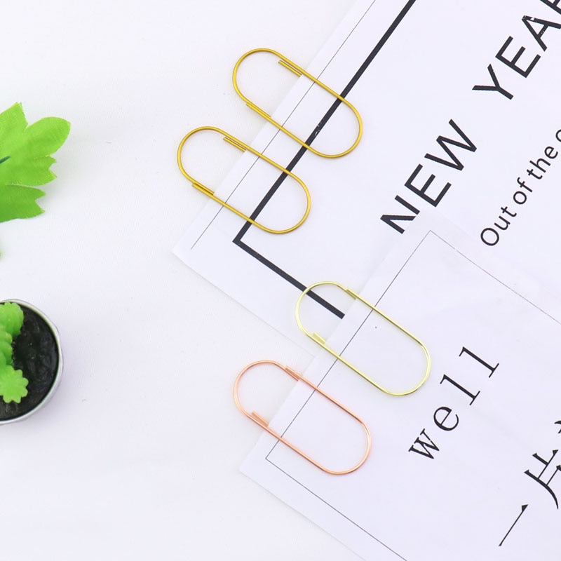 Metal Paper Clip Stationery Set (25 pcs)