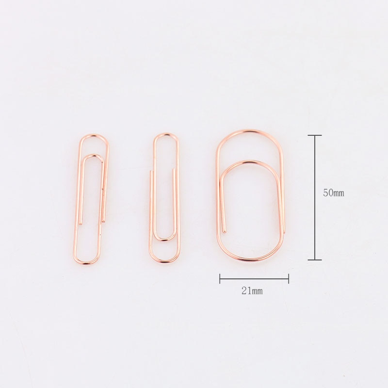 Metal Paper Clip Stationery Set (25 pcs)