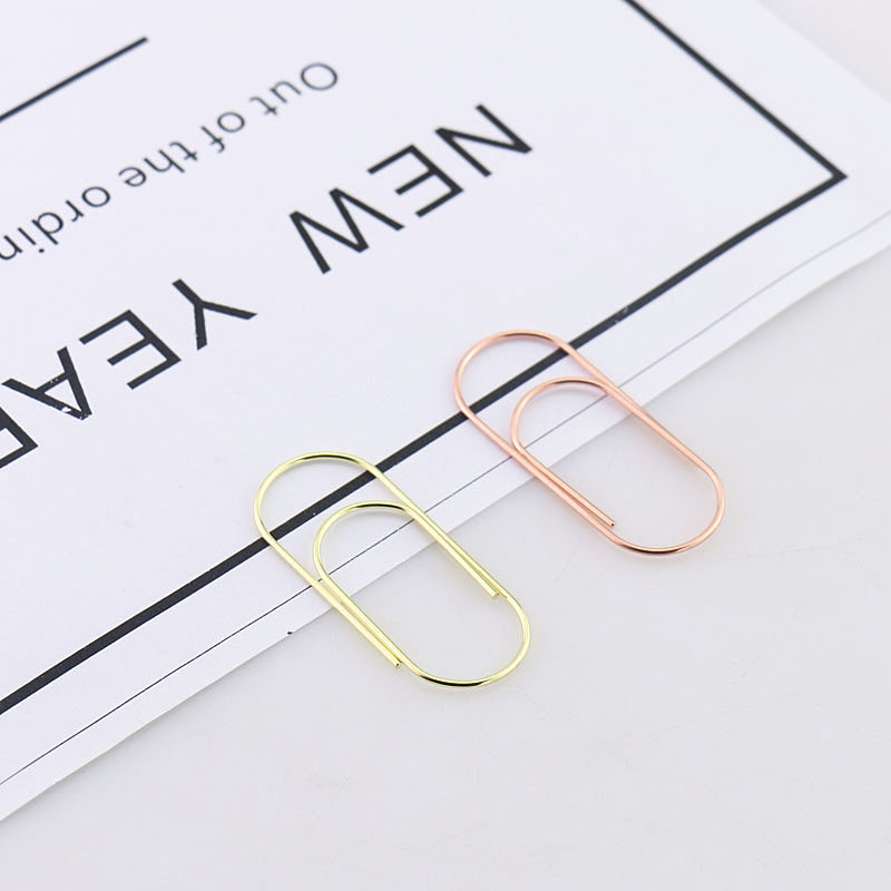 Metal Paper Clip Stationery Set (25 pcs)