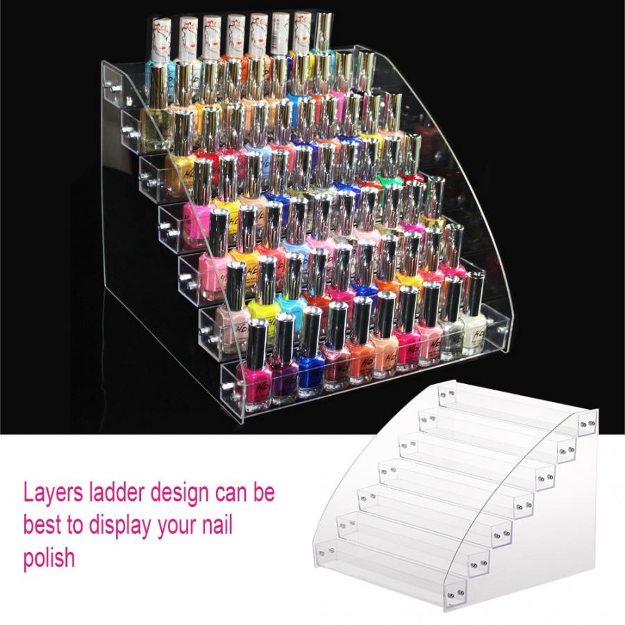 Nail Polish Rack Clear Nail Polish Organizer