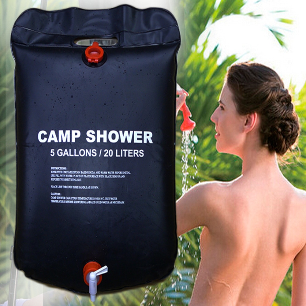 Outdoor Solar Shower 20L Camping Shower