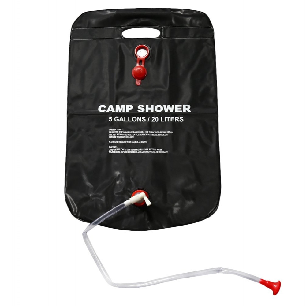 Outdoor Solar Shower 20L Camping Shower