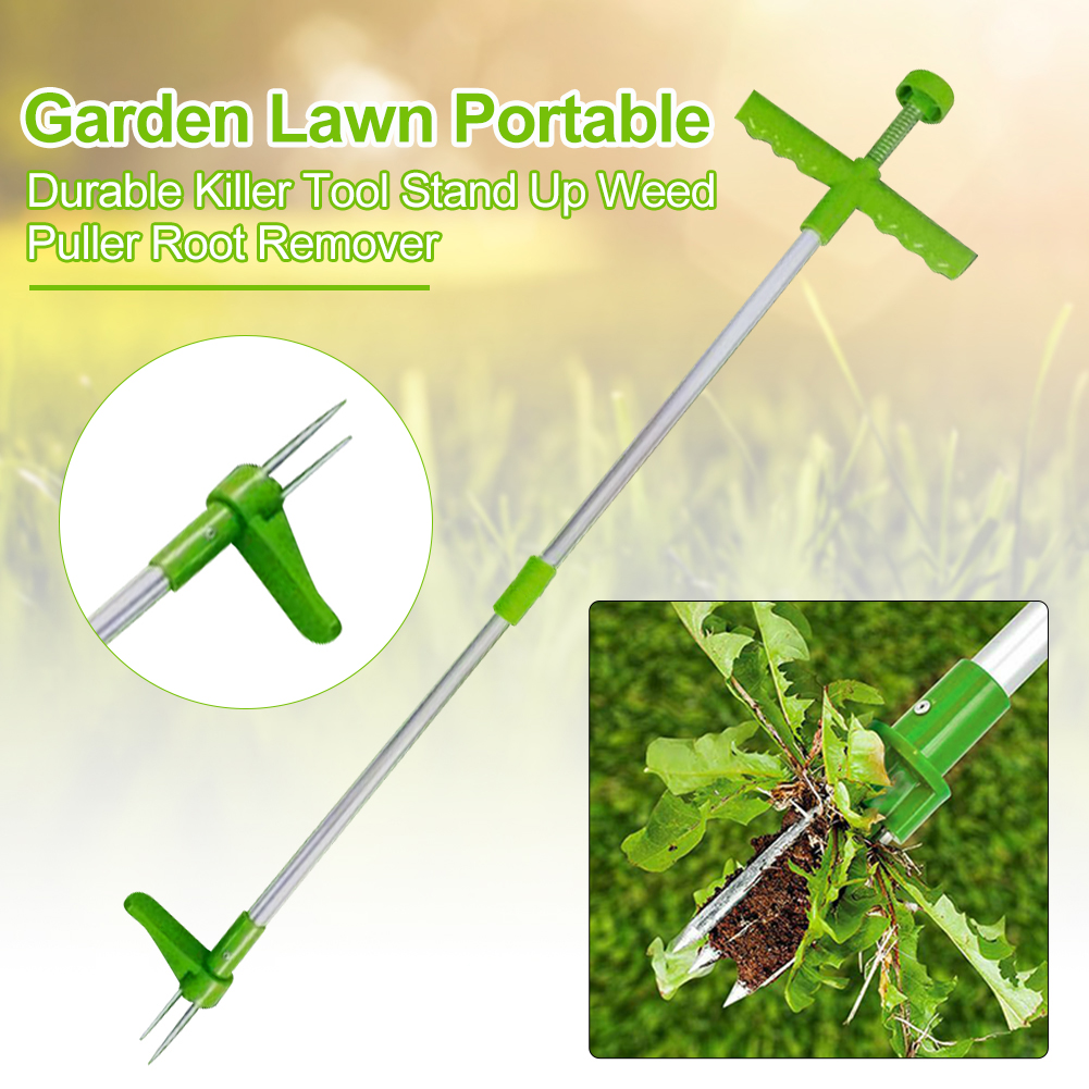 Weed Remover Tool with Long Grab Handle