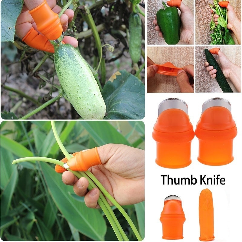 Thumb Cutter Harvesting Tool