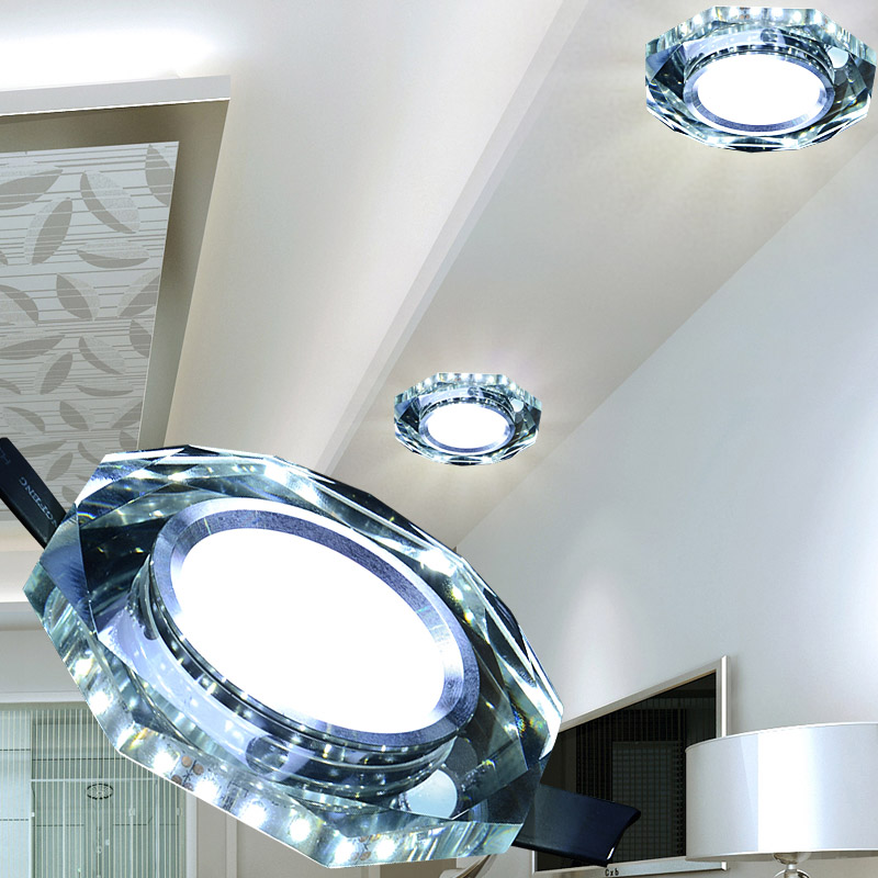 Ceiling Crystal Light LED Lamp