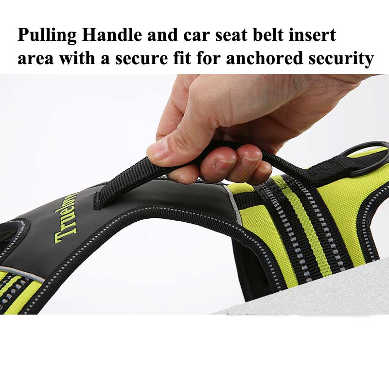 Anti Pull Dog Harness Reflective Vest