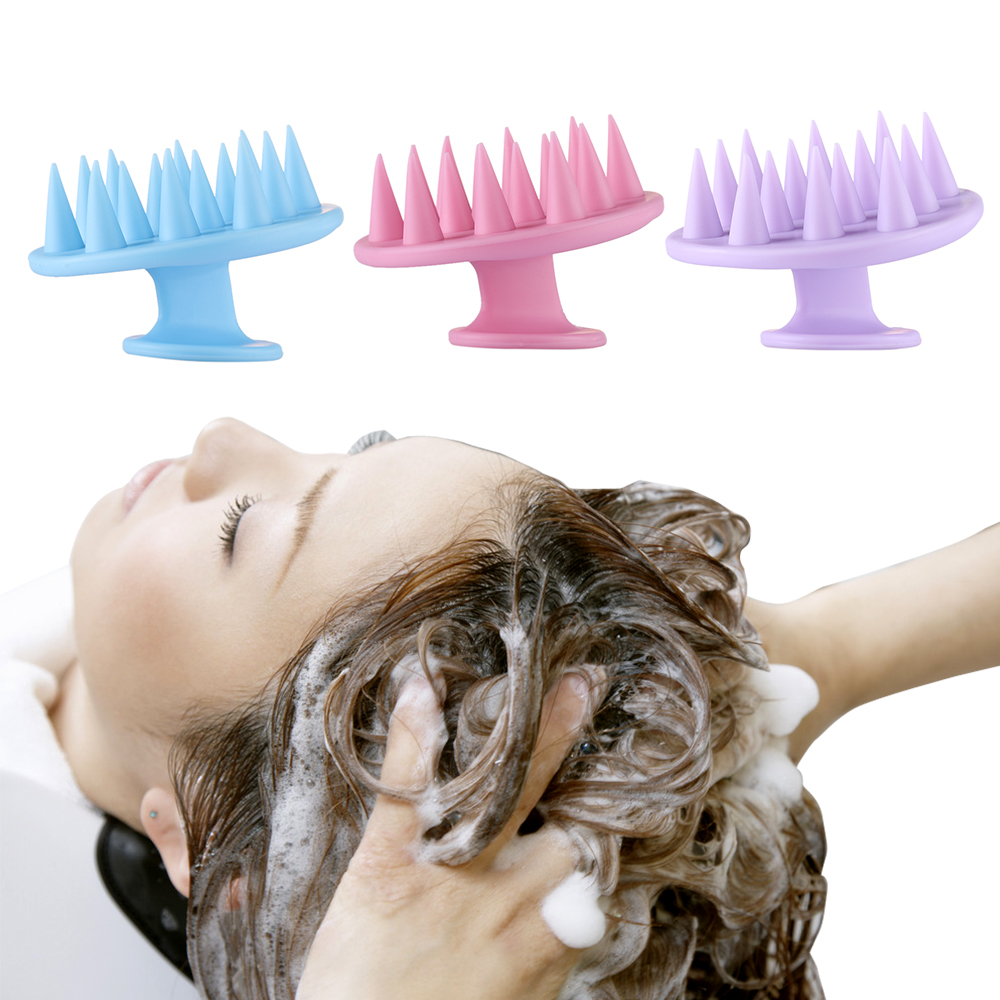 Scalp Scrubber Silicone Hair Cleaner