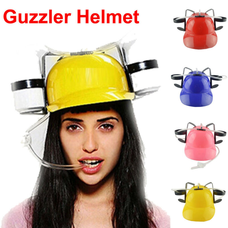 Soda Hat Guzzler Helmet