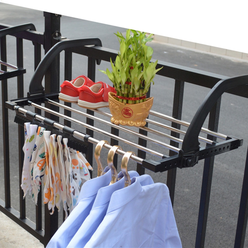 Wall Drying Rack Removable Shelf