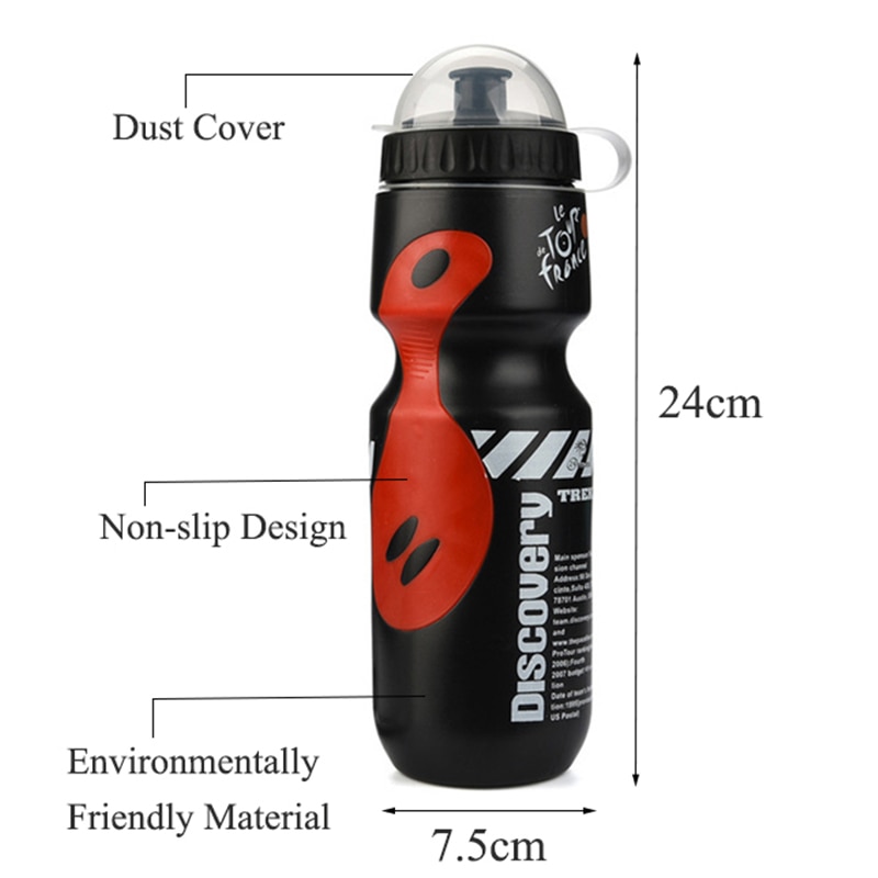 Cycling Bottle with Cage Set