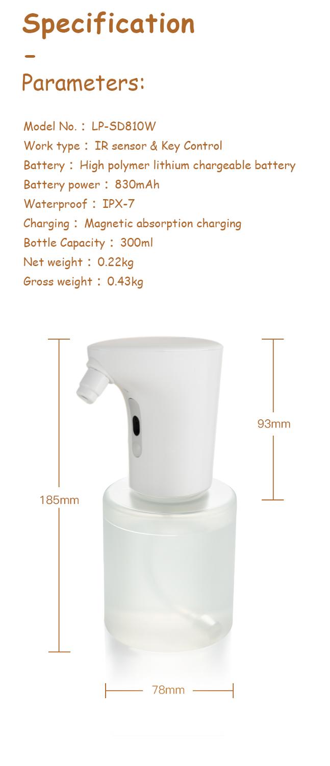 Alcohol Dispenser 450ml Sprayer